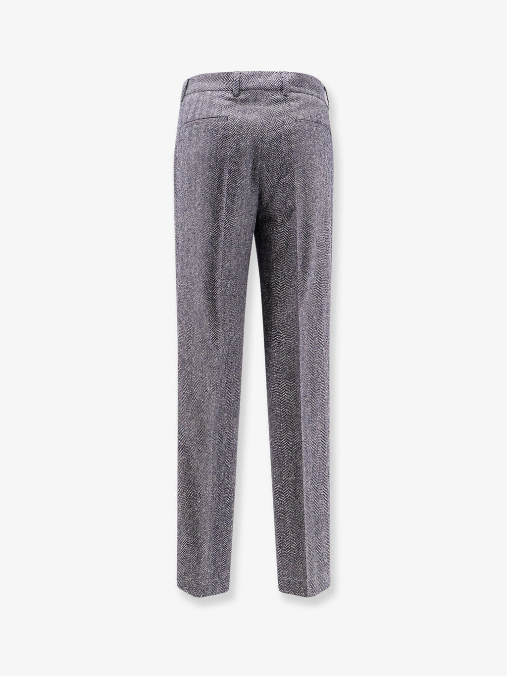 Brunello Cucinelli Herringbone wool and cashmere trousers