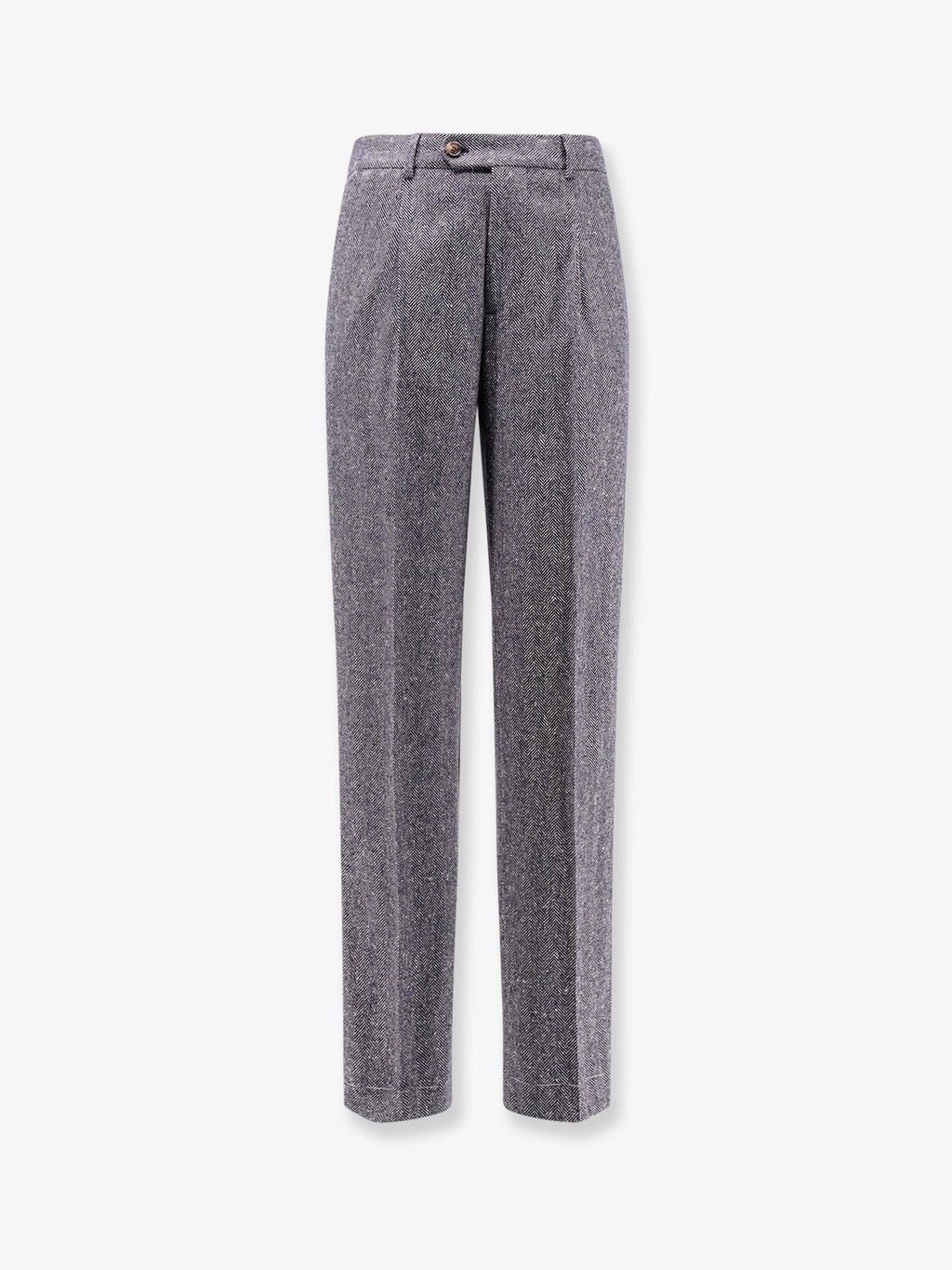 Brunello Cucinelli Herringbone wool and cashmere trousers