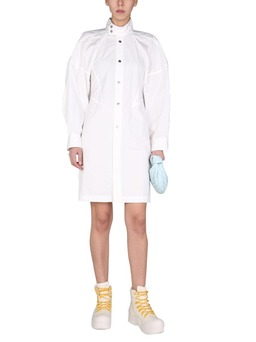 Bottega Veneta HOCHGESCHNITTENES KLEID