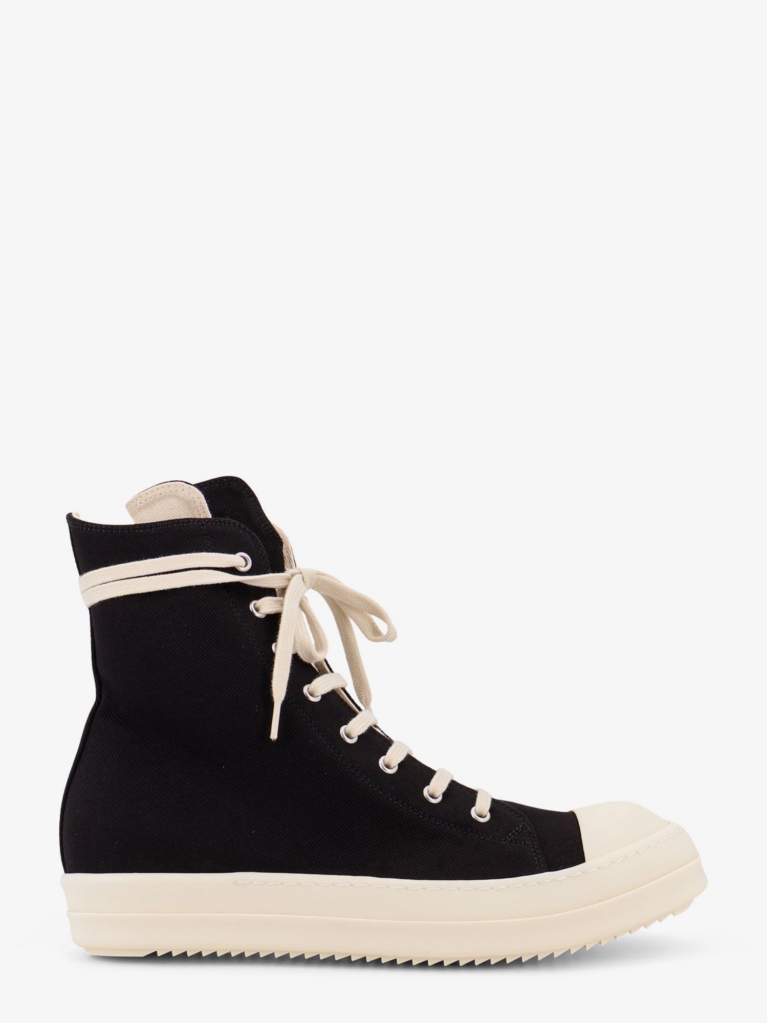 Drkshdw High Top canvas and rubber sneakers