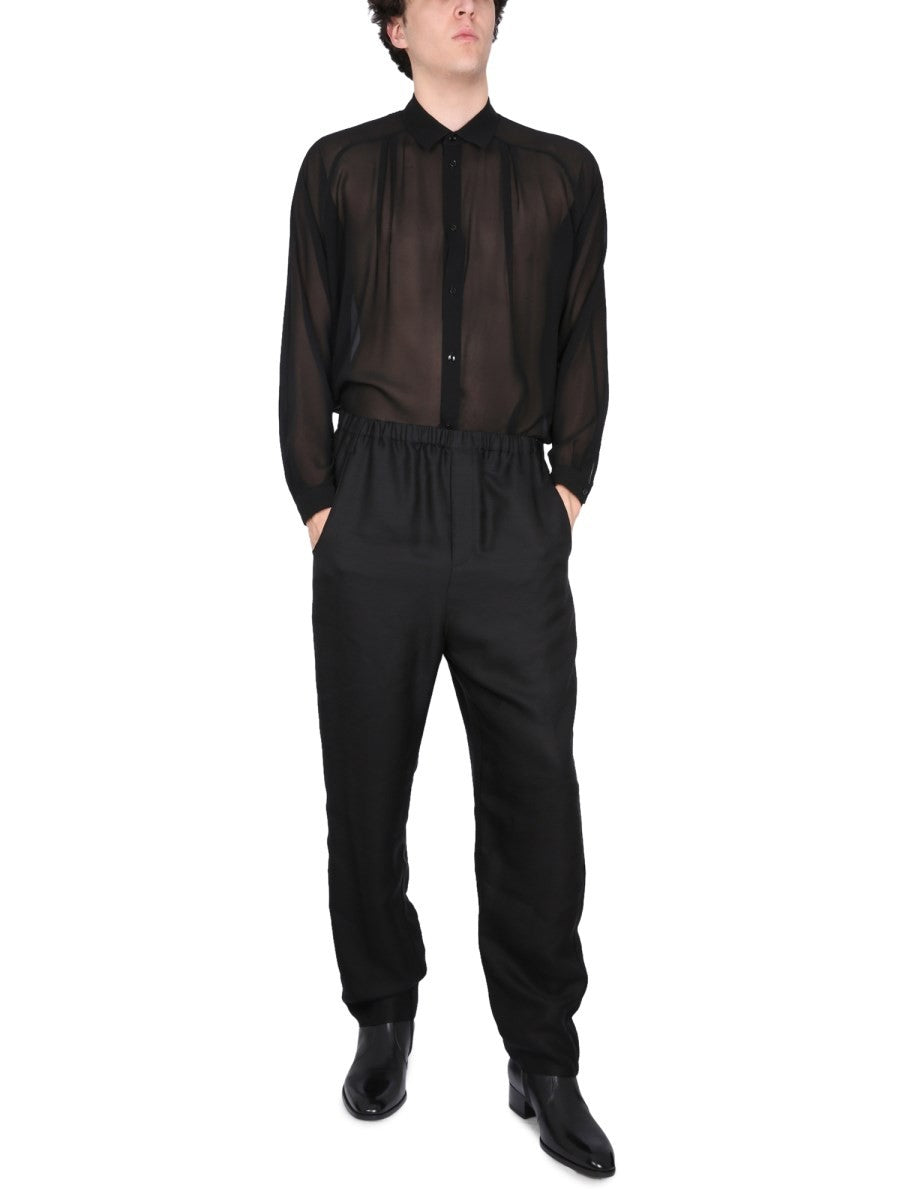 Saint Laurent KALHOTY S VYSOKÝM PASEM
