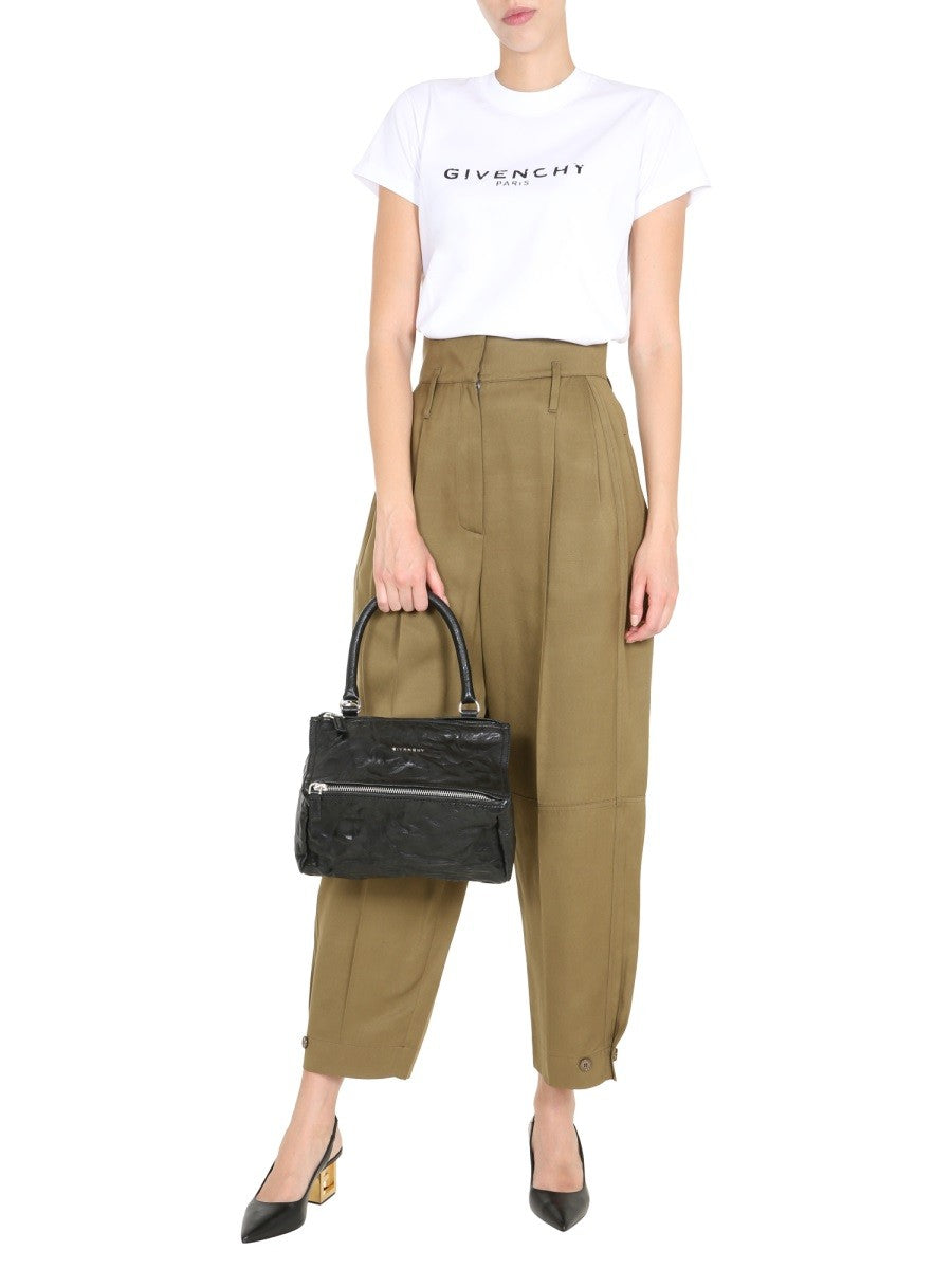 Givenchy SPODNIE Z WYSOKIM STANEM