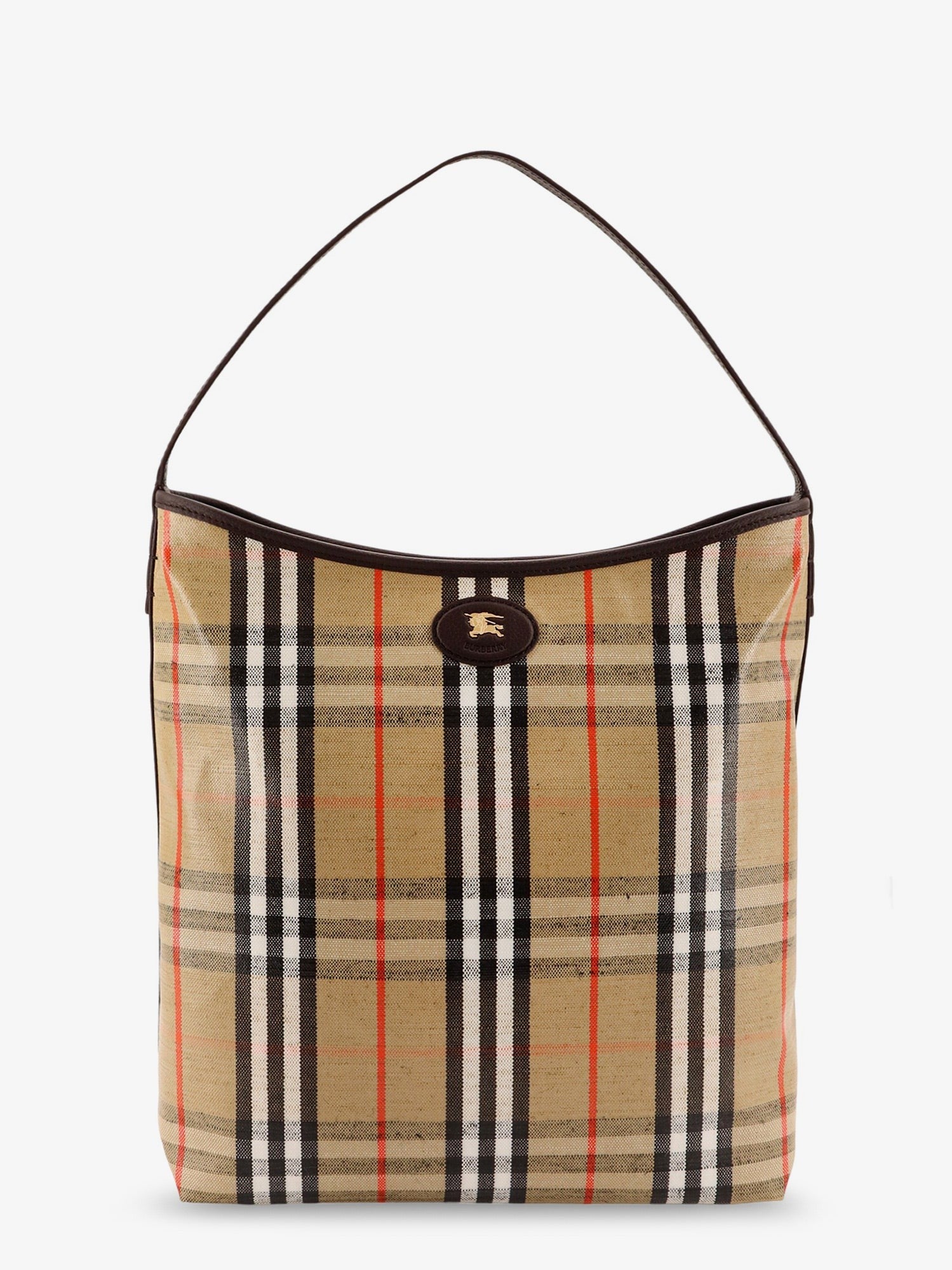 Burberry Higlands mala a tiracolo com motivo Check Tradicional