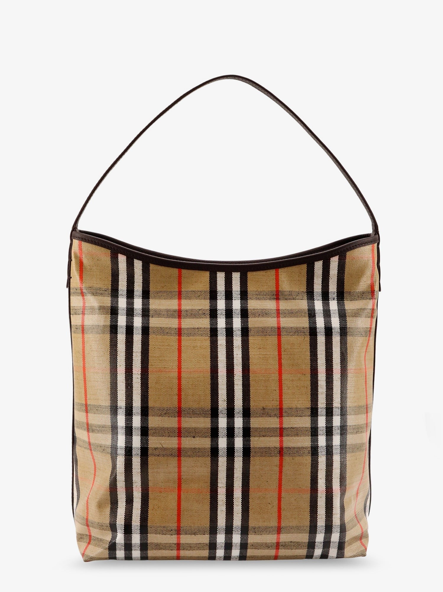 Burberry Higlands mala a tiracolo com motivo Check Tradicional