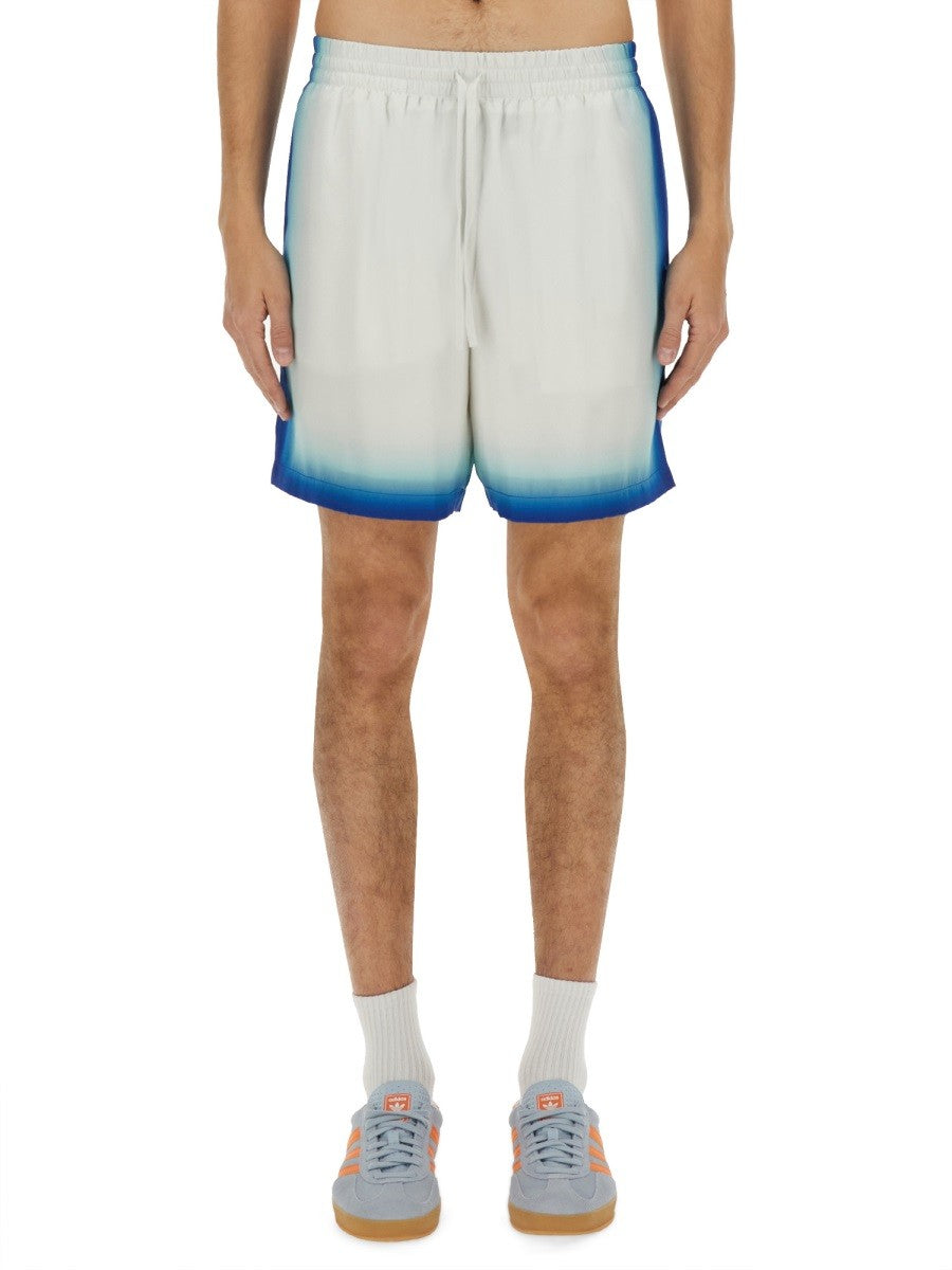 Casablanca HEDVÁBNÉ ŠORTKY "HOME WAY SKATE"