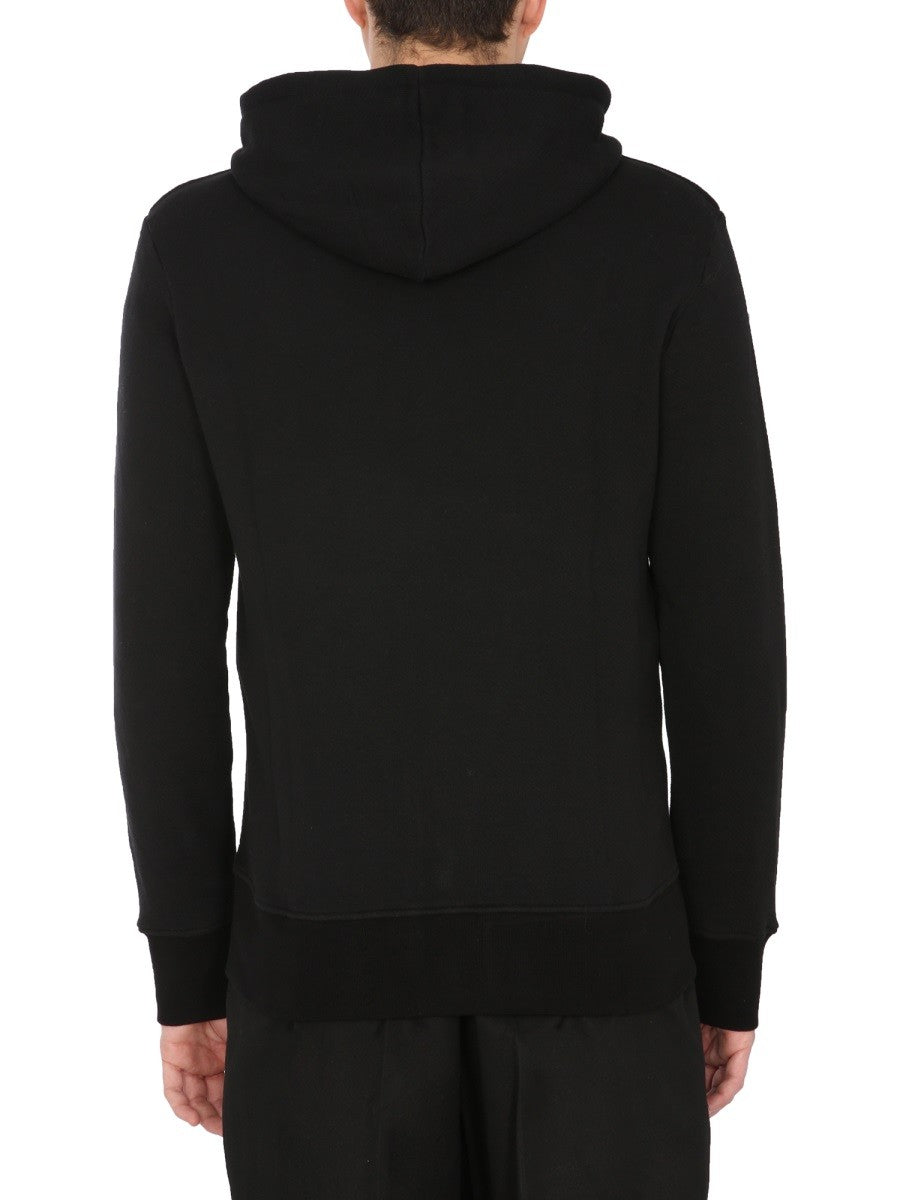 Alexander Mcqueen KAPUZENPULLOVER MIT REISSVERSCHLUSS