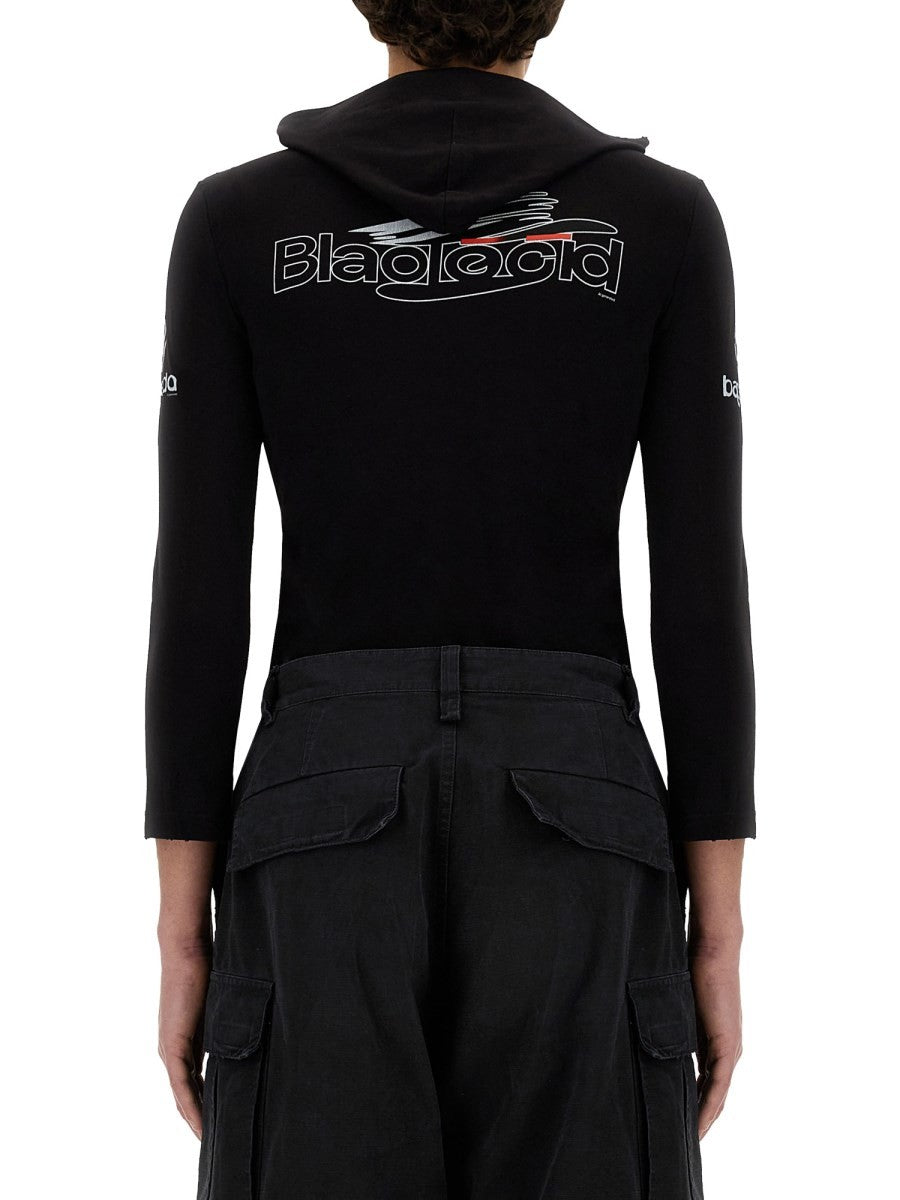 Balenciaga MARŠKINĖLIAI SU KAPIŠONU