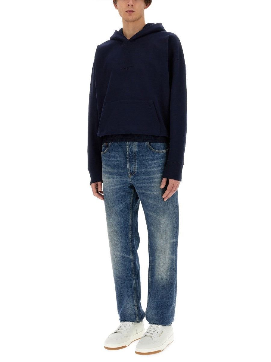 Saint Laurent MIKINA S KAPUCÍ