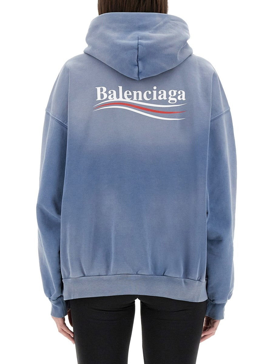Balenciaga MIKINA S KAPUCÍ