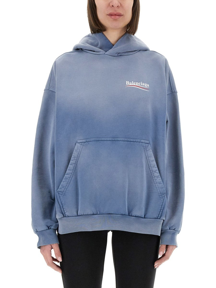 Balenciaga MIKINA S KAPUCÍ