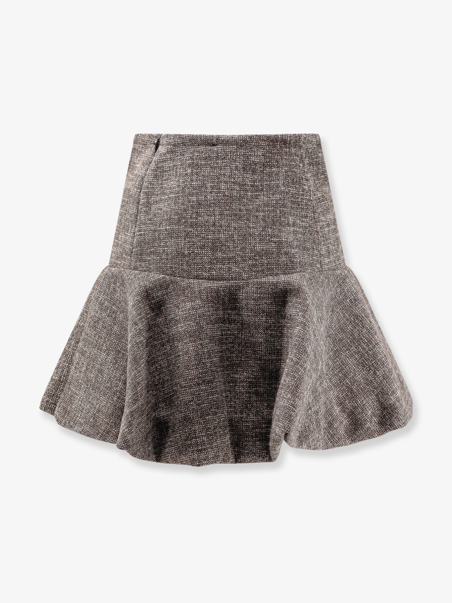 Pinko Hot Dogs tweed flannel mini skirt