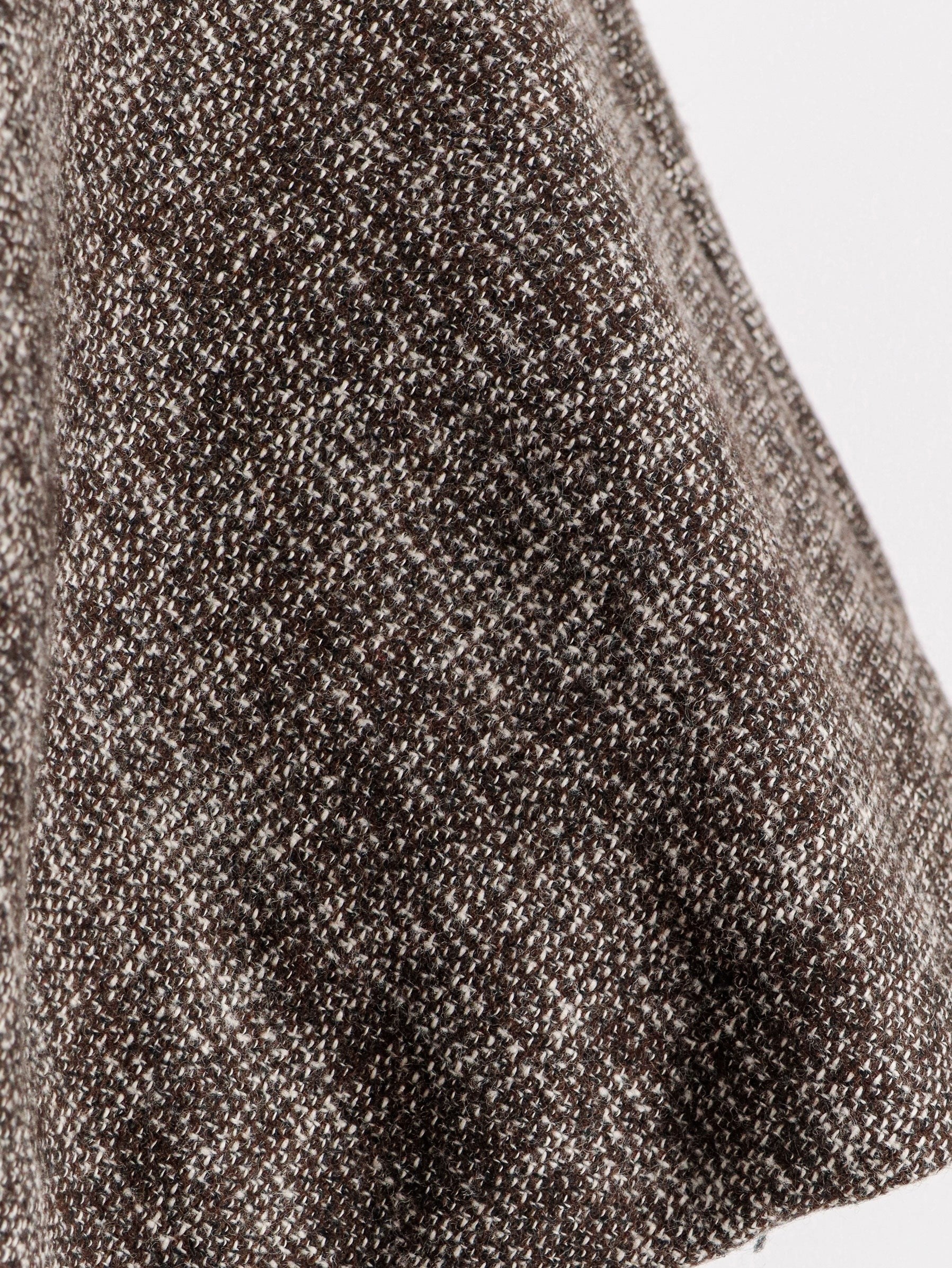 Pinko Hot Dogs tweed flannel mini skirt