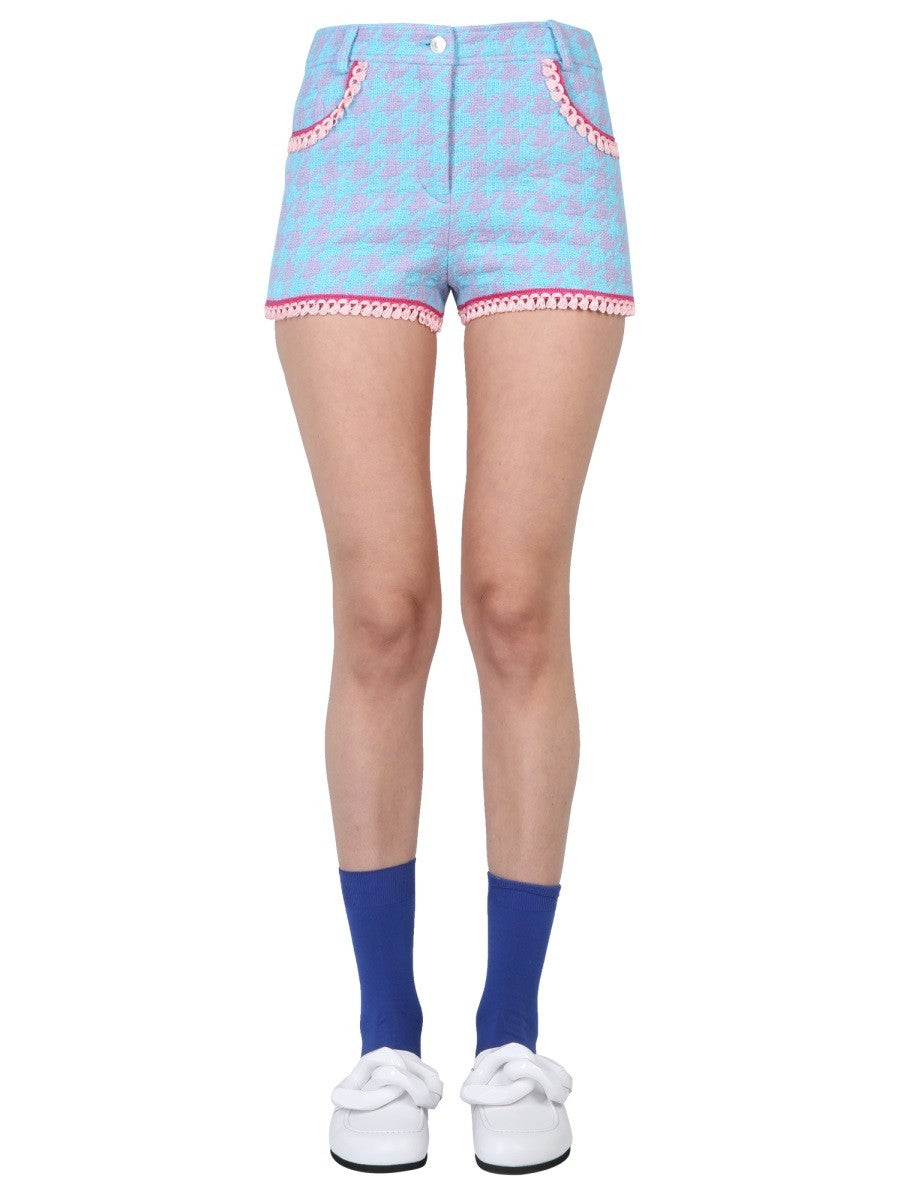 Moschino SHORTS PIED-DE-POULE