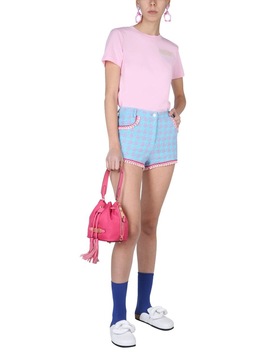 Moschino SHORTS PIED-DE-POULE