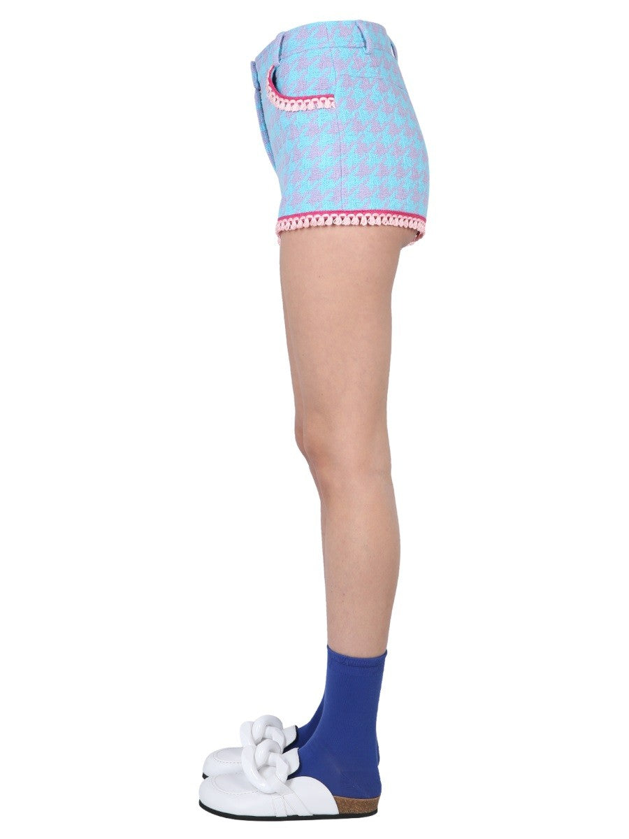 Moschino SHORTS PIED-DE-POULE