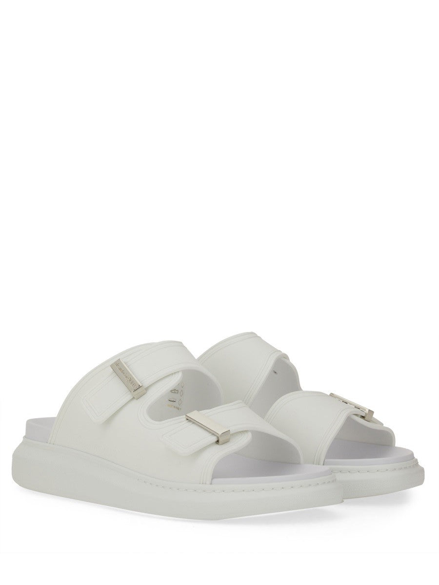 Alexander Mcqueen HYBRID DOUBLE BUCKLE SANDAL