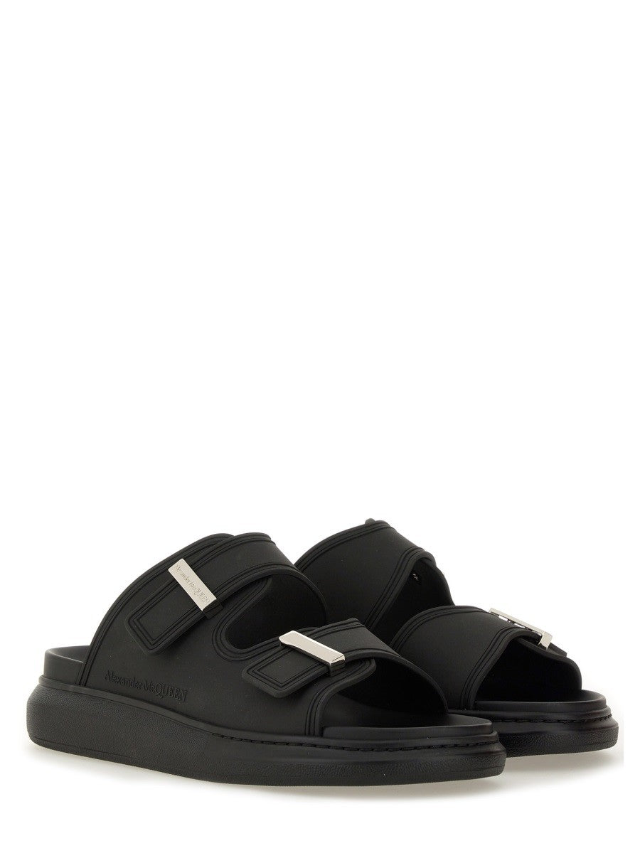 Alexander Mcqueen SANDALO HYBRID DOUBLE BUCKLE