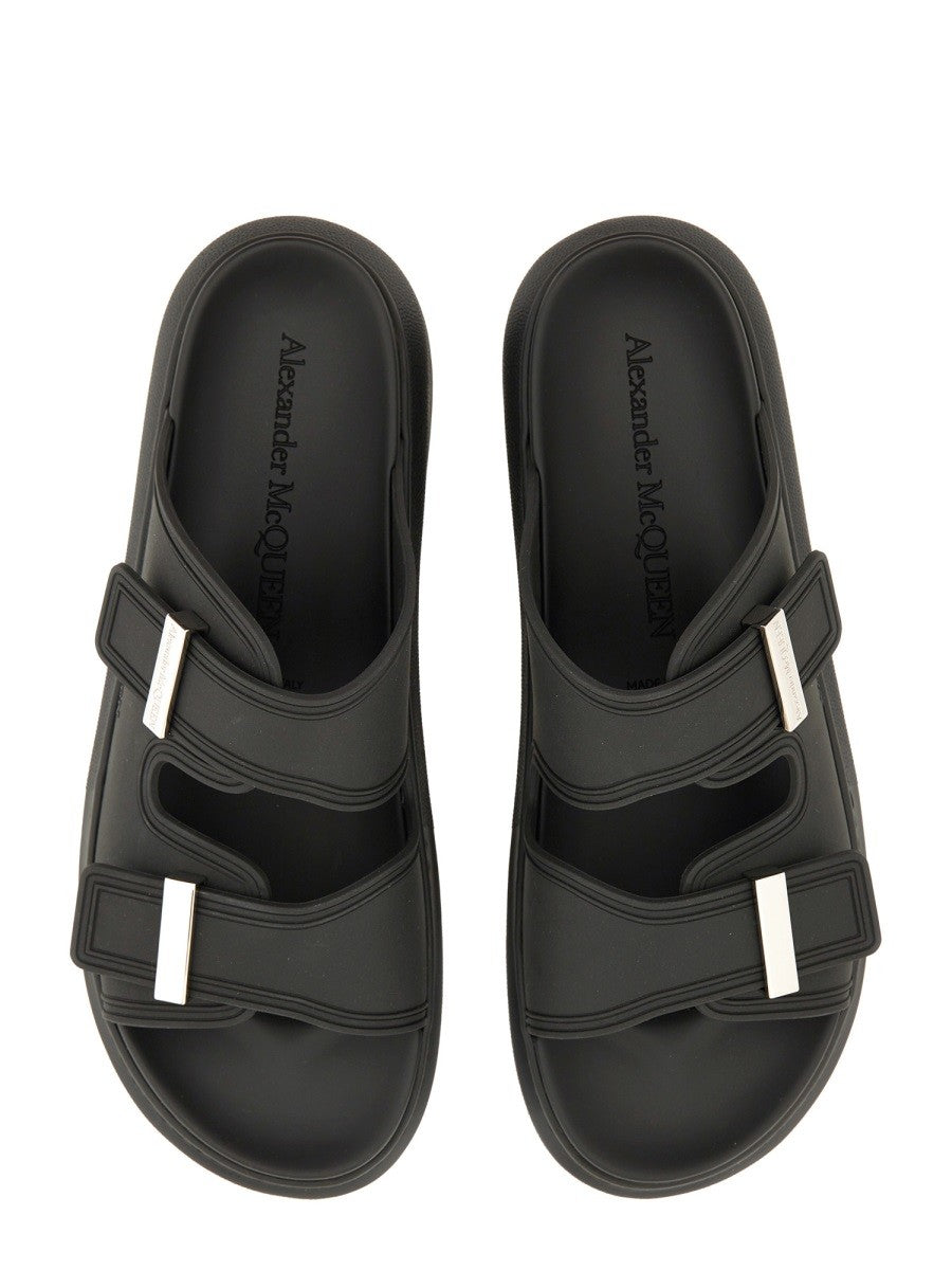 Alexander Mcqueen SANDALO HYBRID DOUBLE BUCKLE