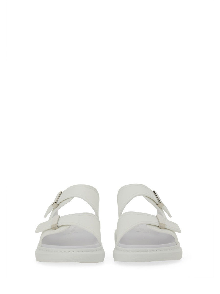 Alexander Mcqueen HYBRID DOUBLE BUCKLE SANDAL