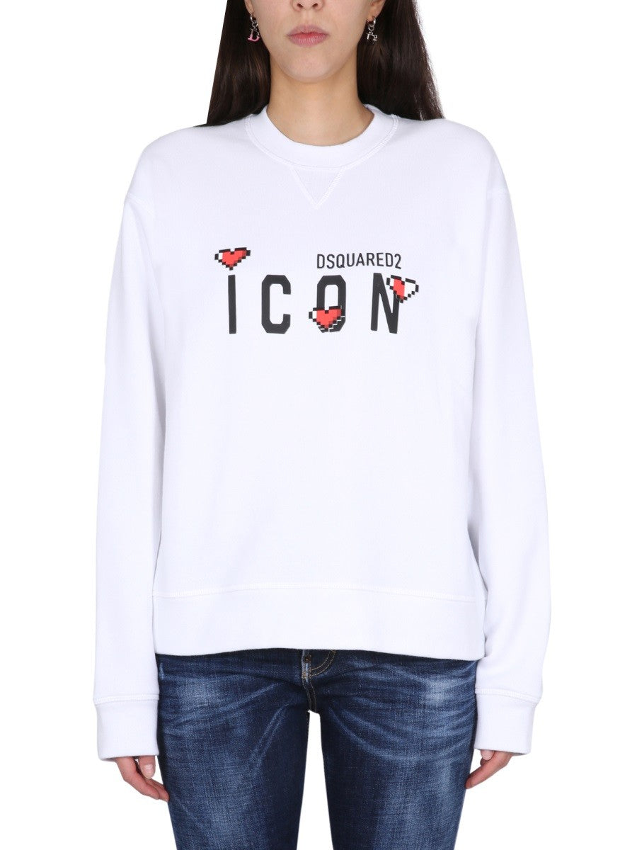 Dsquared2 ICON GAME LOVER SWEATSHIRT