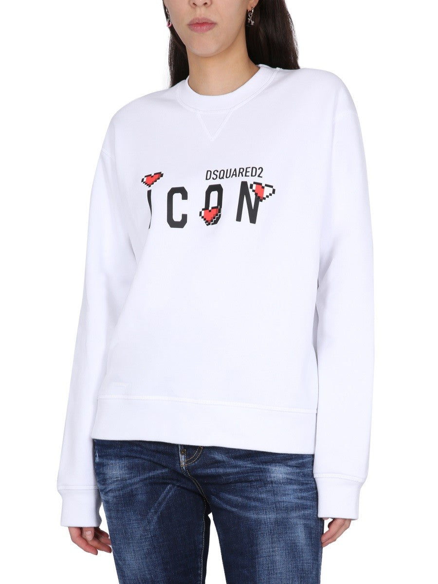 Dsquared2 ICON GAME LOVER SWEATSHIRT