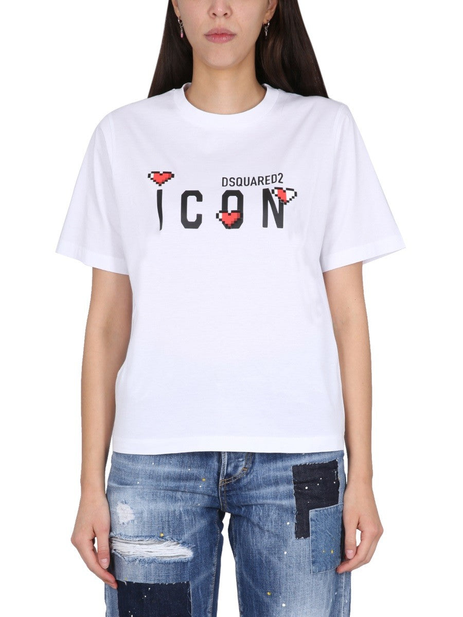Dsquared2 CAMISETA ICON GAME LOVER