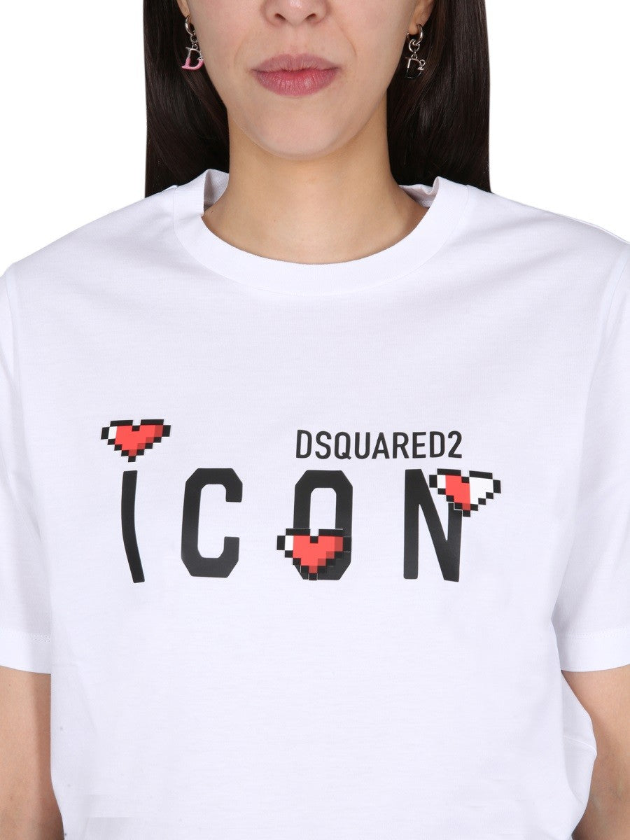 Dsquared2 CAMISETA ICON GAME LOVER