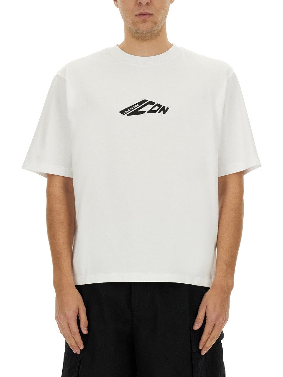 Dsquared2 "ICON NEW GENERATION LOOSE FIT" T-SHIRT