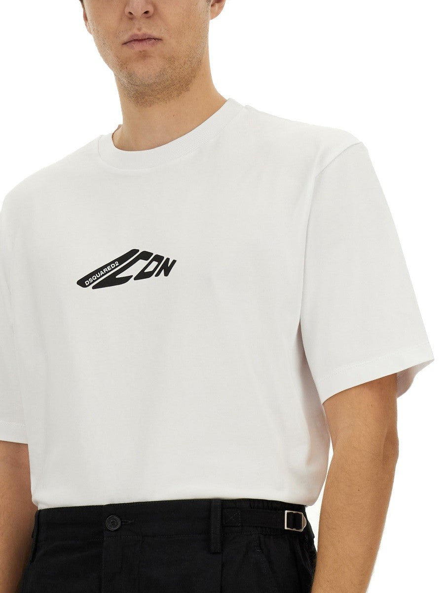 Dsquared2 "ICON NEW GENERATION LOOSE FIT" T-SHIRT
