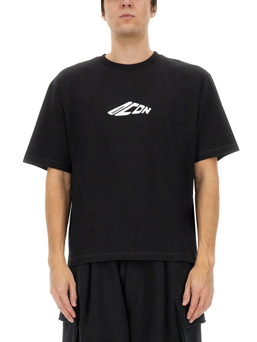 Dsquared2 "ICON NEW GENERATION LOOSE FIT" T-SHIRT