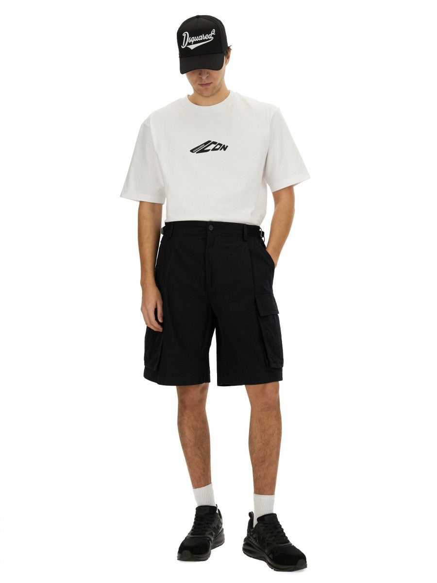 Dsquared2 "ICON NEW GENERATION LOOSE FIT" T-SHIRT