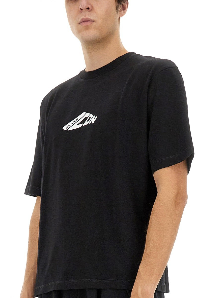 Dsquared2 "ICON NEW GENERATION LOOSE FIT" T-SHIRT