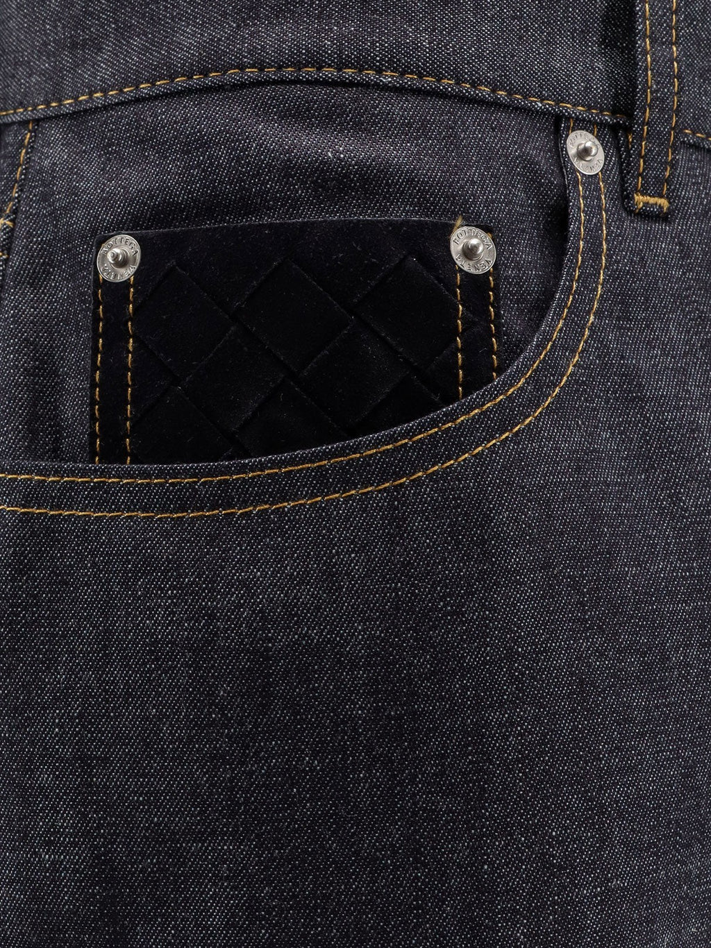 Bottega Veneta Wide leg jeans with turn ups