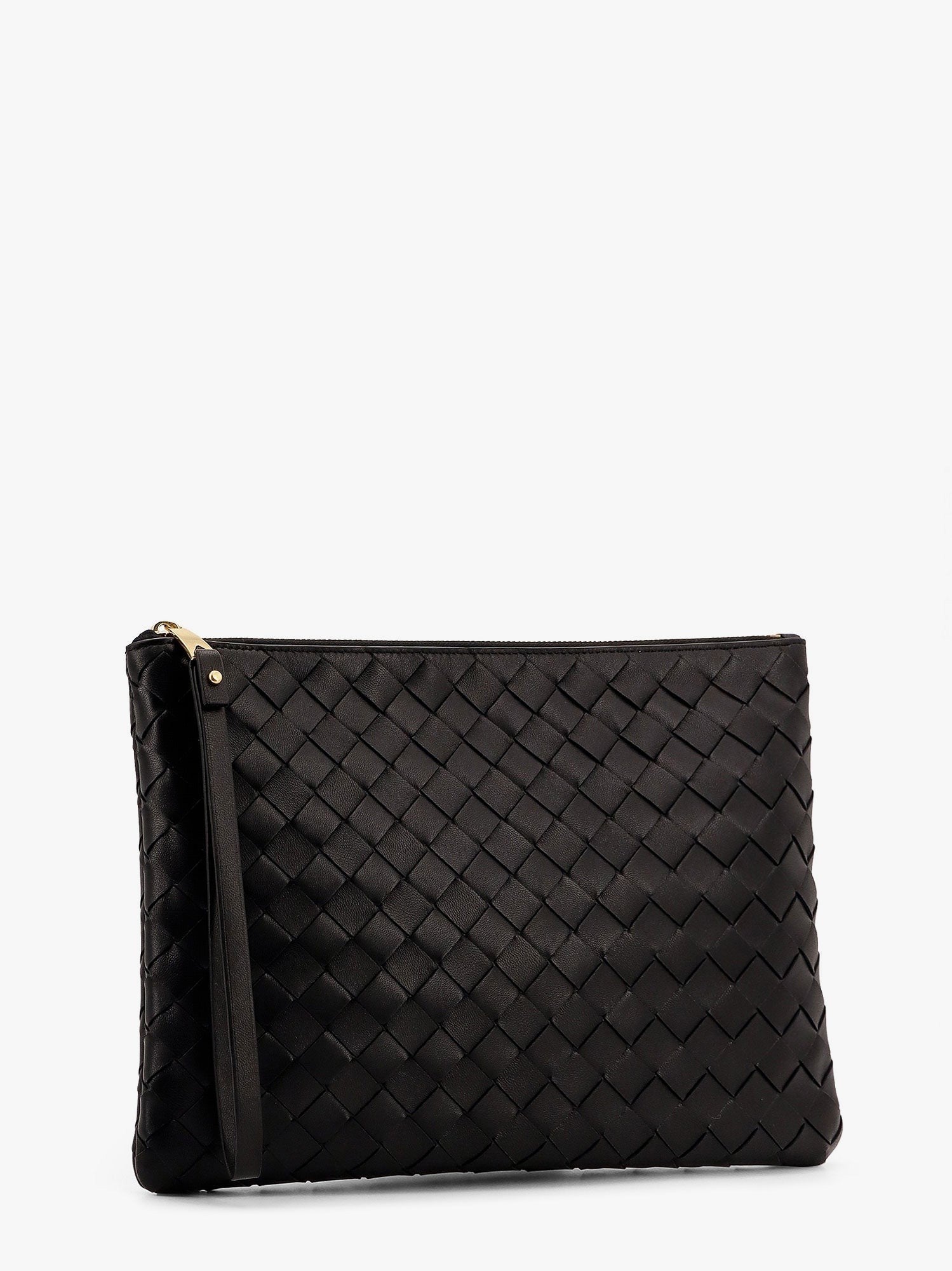 Bottega Veneta Intrecciato leather pouch