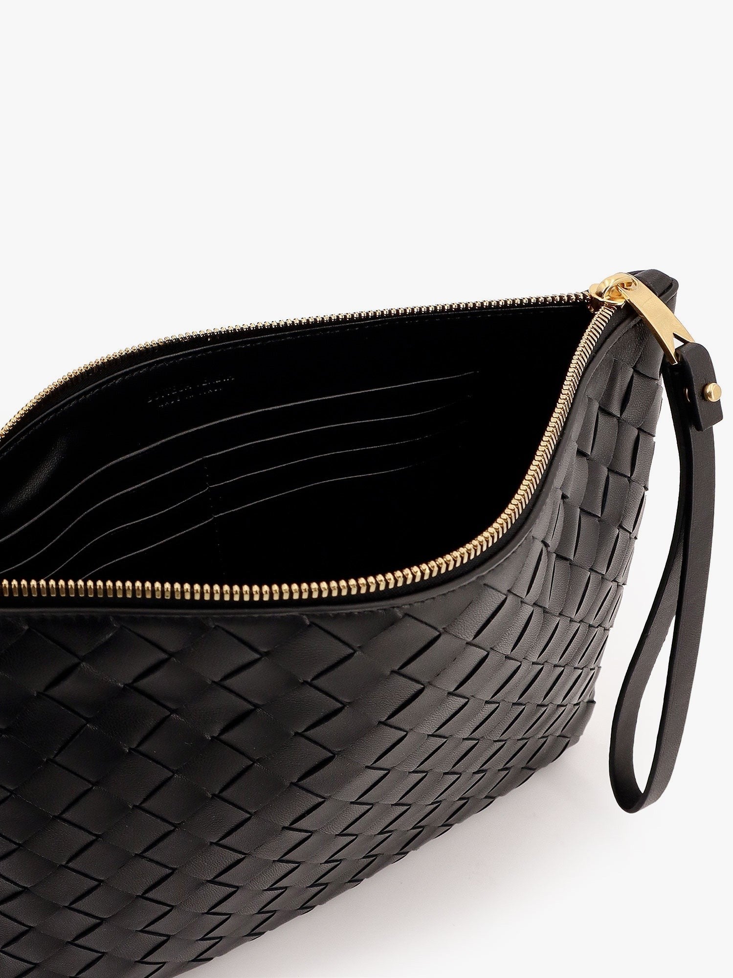 Bottega Veneta Intrecciato leather pouch