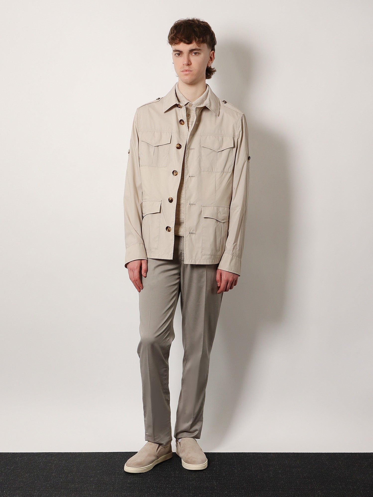 Brunello Cucinelli Stretch-Baumwollhose