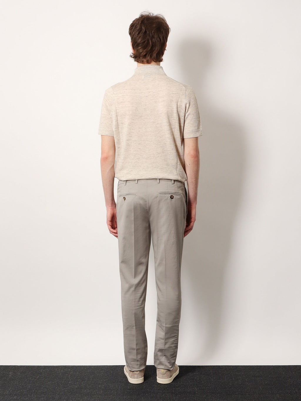 Brunello Cucinelli Παντελόνι από ελαστικό βαμβάκι