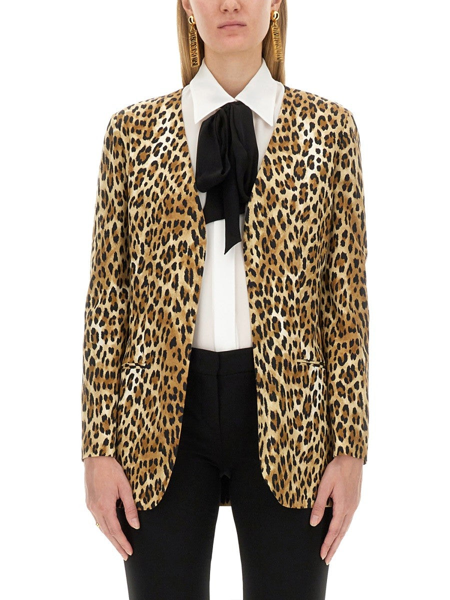 Moschino VESTE À MOTIF ANIMAL