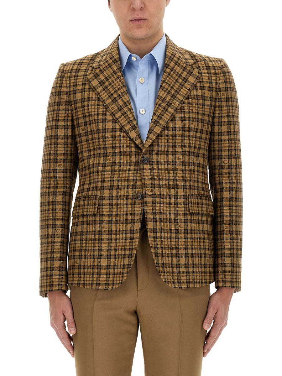 Gucci JACKET WITH DOUBLE G