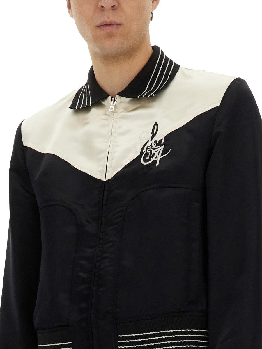 Amiri JACKET WITH EMBROIDERY