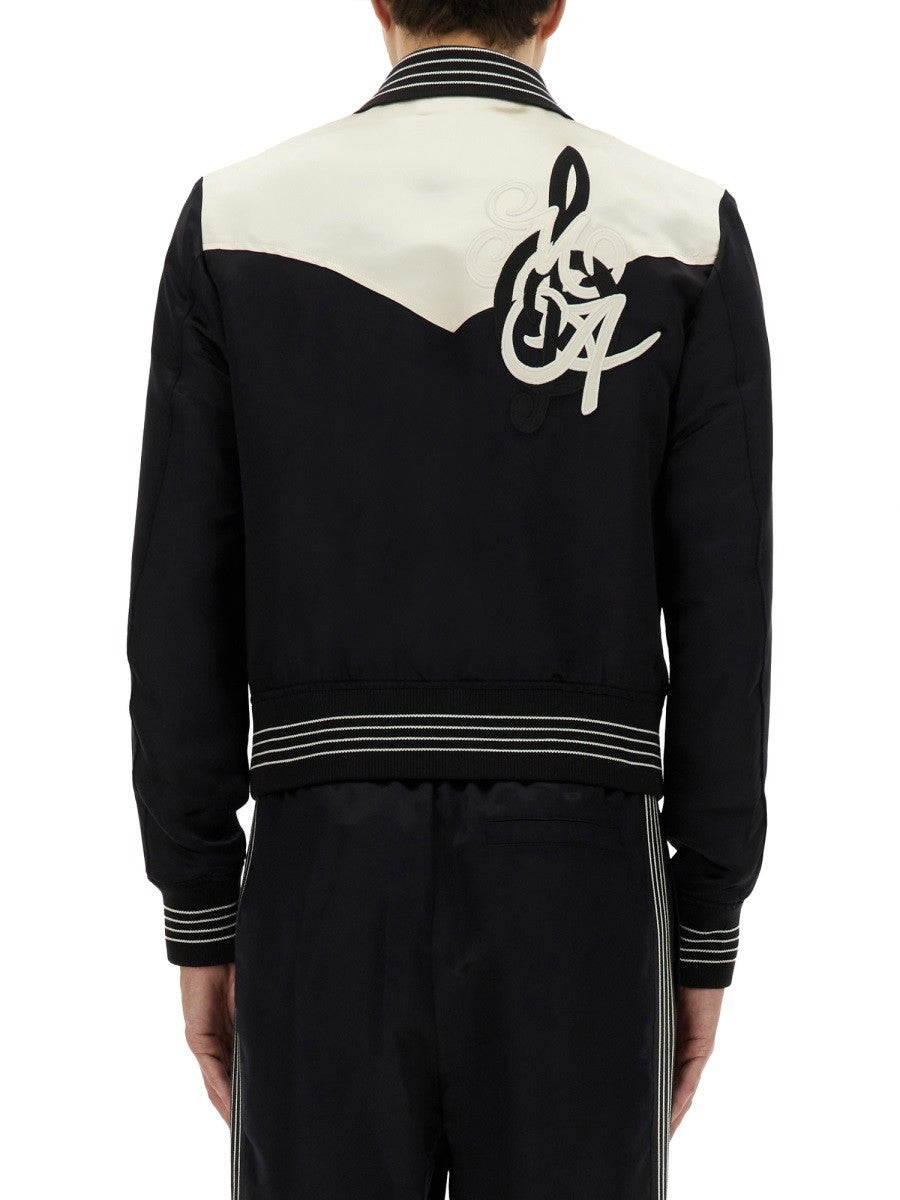Amiri JACKET WITH EMBROIDERY