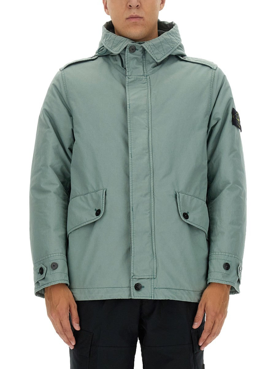 Stone Island Jas met logo
