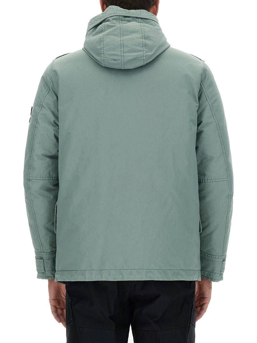 Stone Island Jas met logo