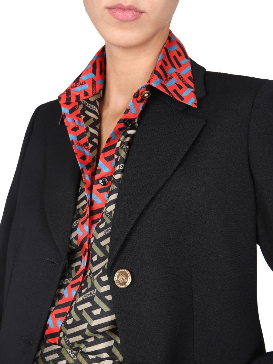 Versace VESTE AVEC BOUTON MÉDUSE
