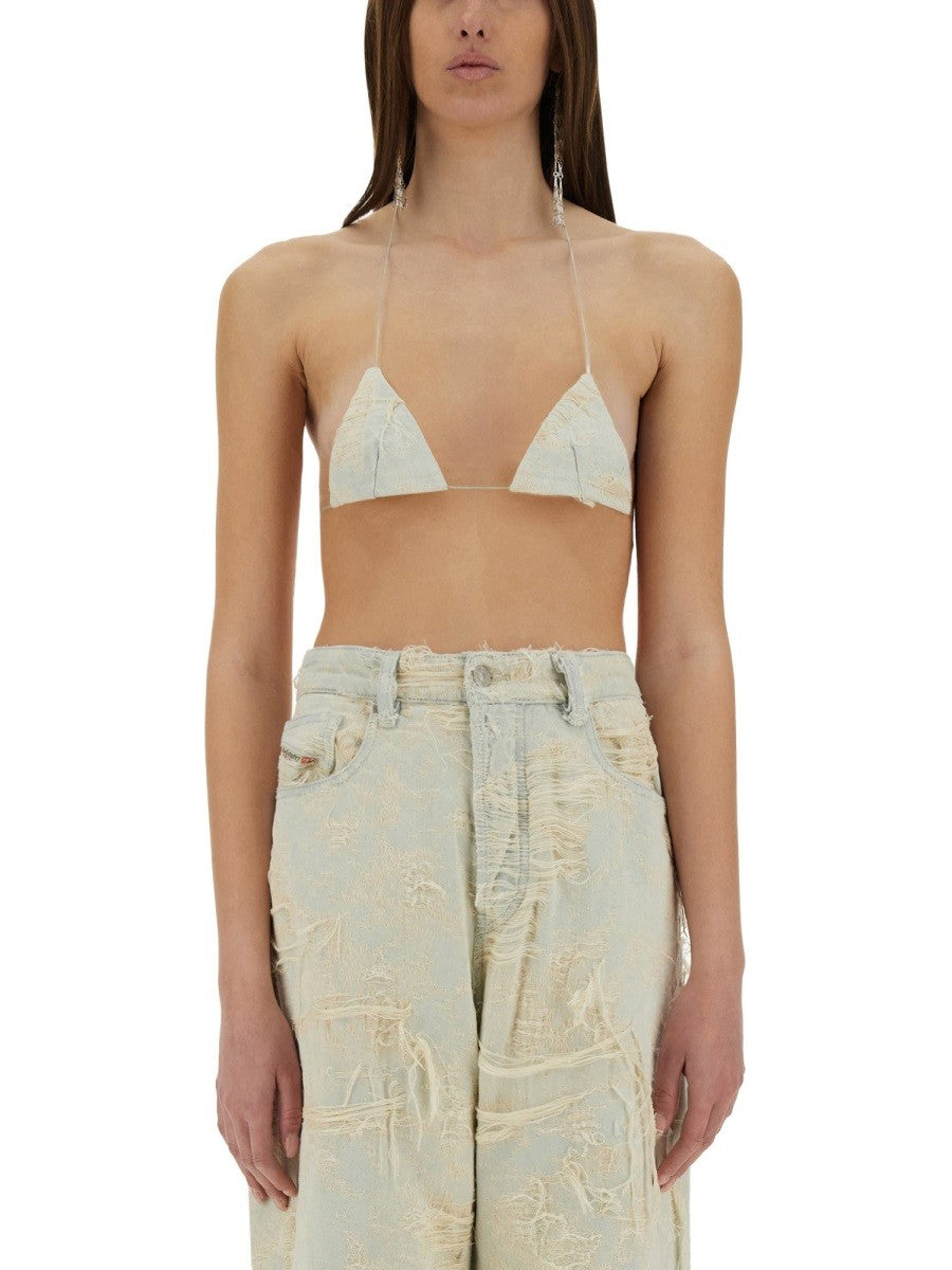 Diesel HAUT EN JEAN JACQUARD