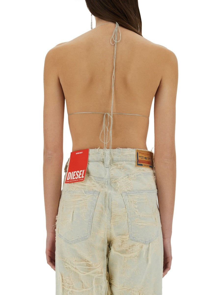 Diesel HAUT EN JEAN JACQUARD
