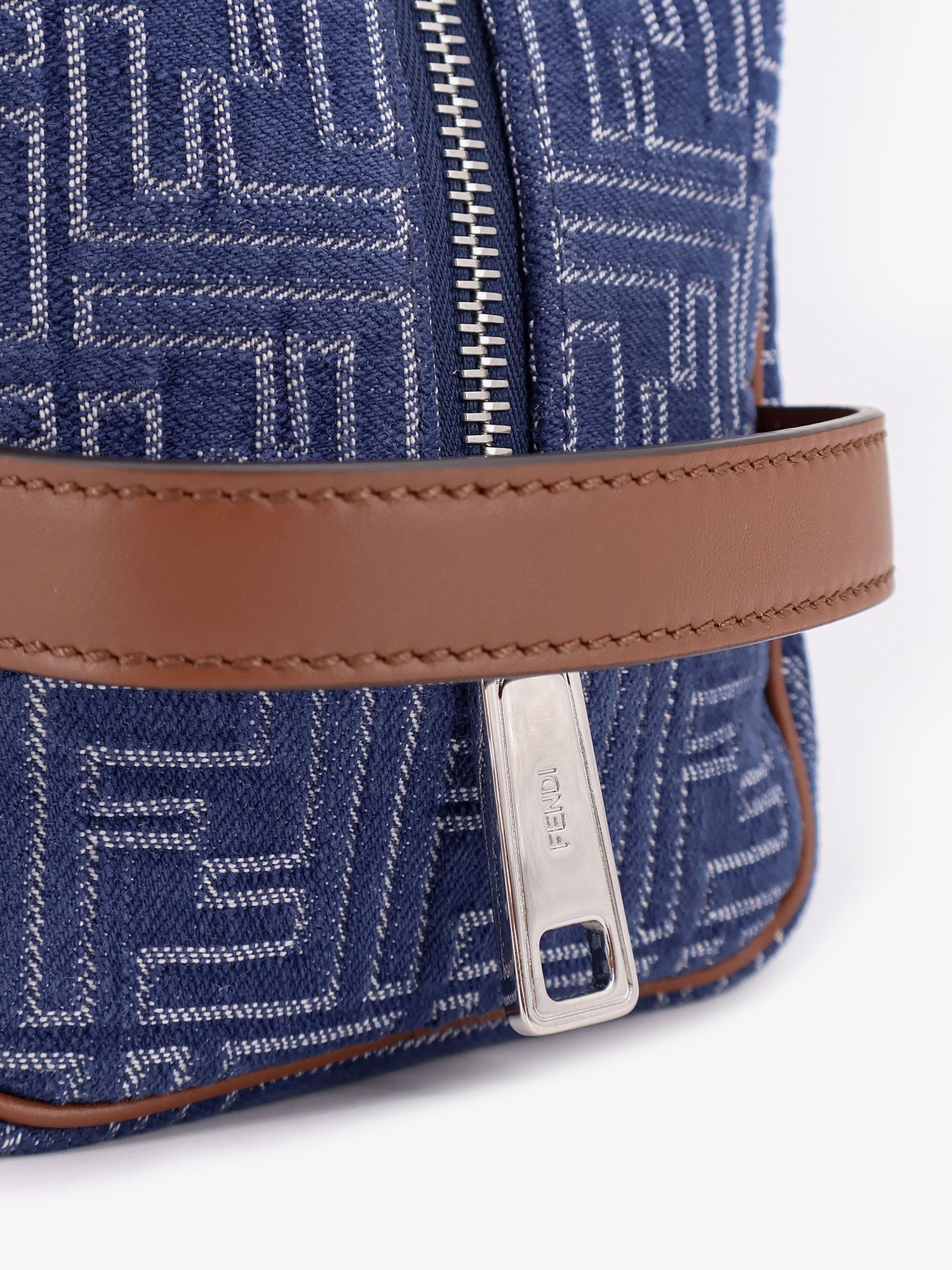 Fendi Jacquard FF fabric Medium Beauty Case