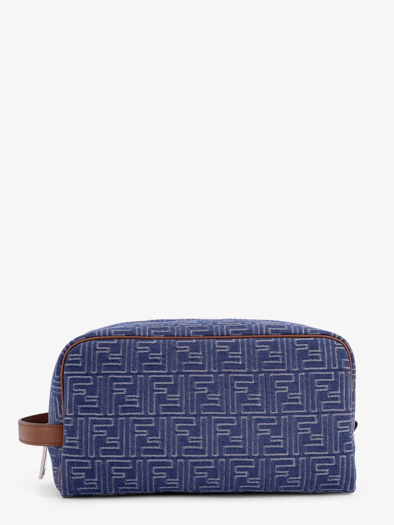 Fendi Jacquard FF fabric Medium Beauty Case