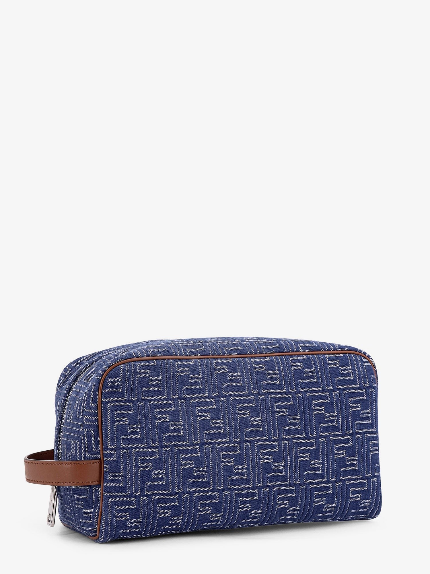 Fendi Jacquard FF fabric Medium Beauty Case
