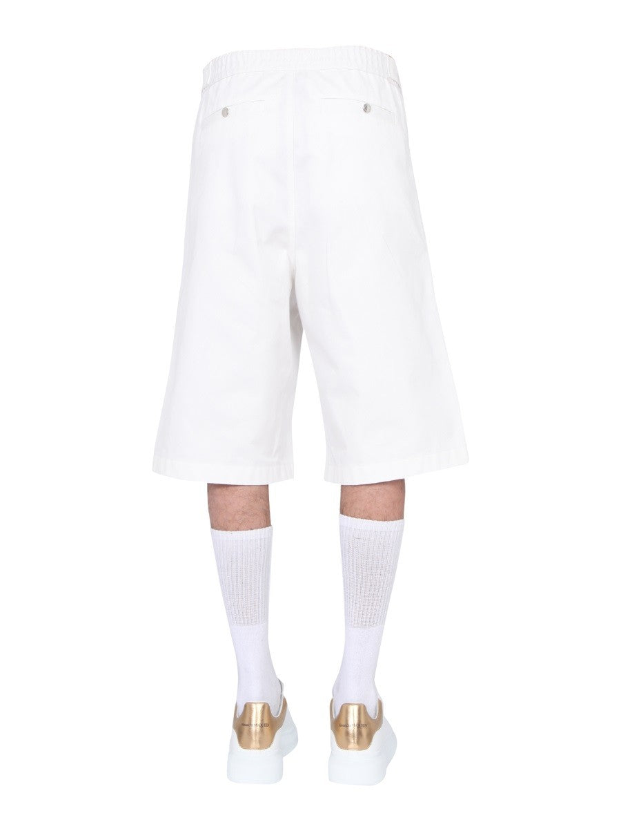 Alexander Mcqueen JAPONSKÉ GABARDÉNOVÉ KRAŤASY